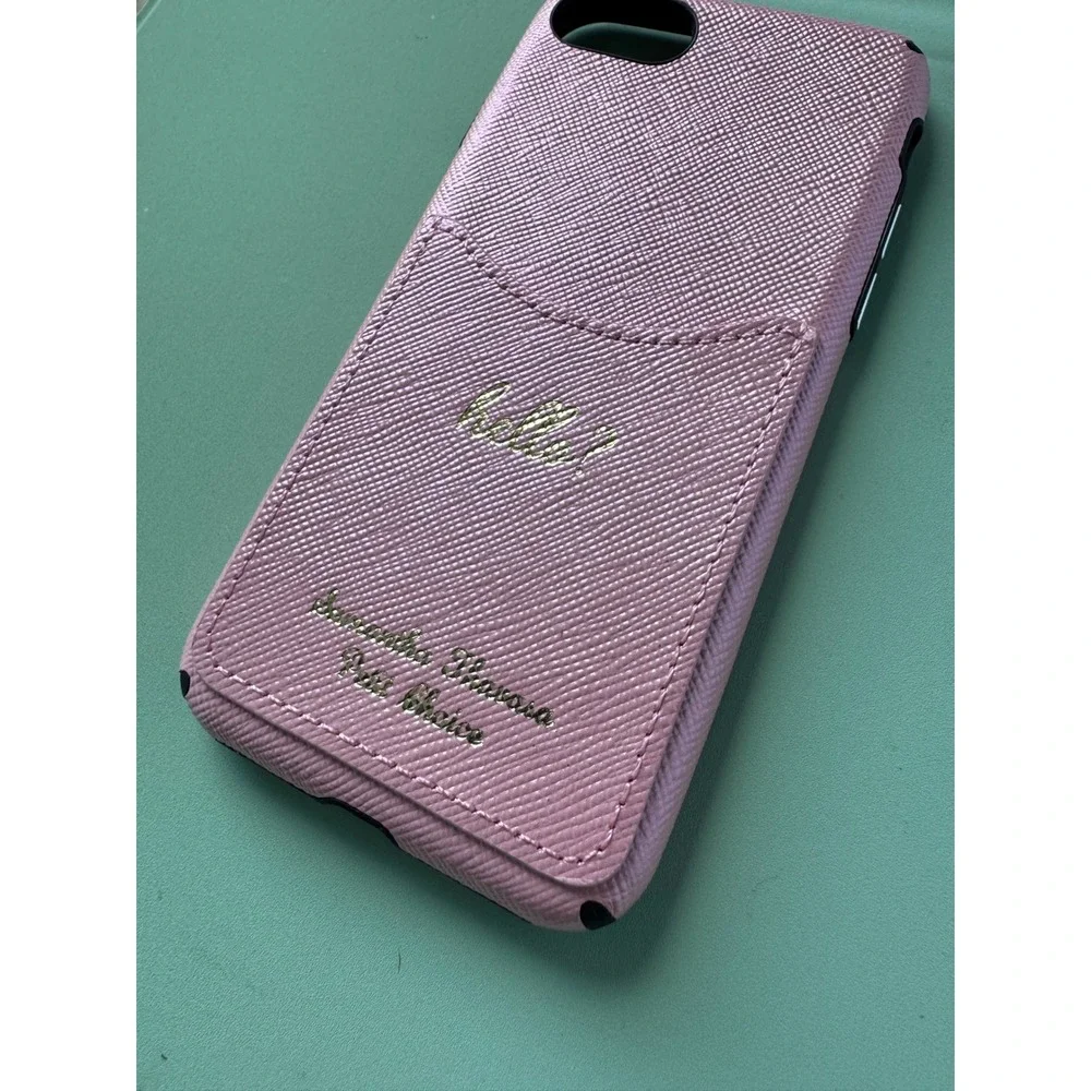 Samantha Thavasa‎ Petit Choice Pink Hello Card Holder iPhone Case Cover